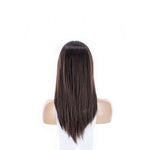 20" Divine Lace Top Topper Dark Brown