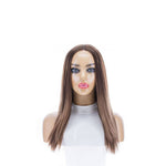 20" Divine Lace Top Topper Medium Brown Balayage