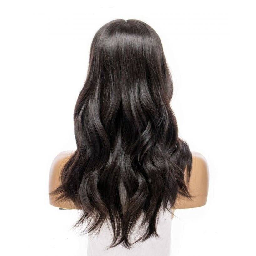 20" Divine Lace Top Topper Natural Black