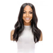 20" Divine Lace Top Topper Natural Black