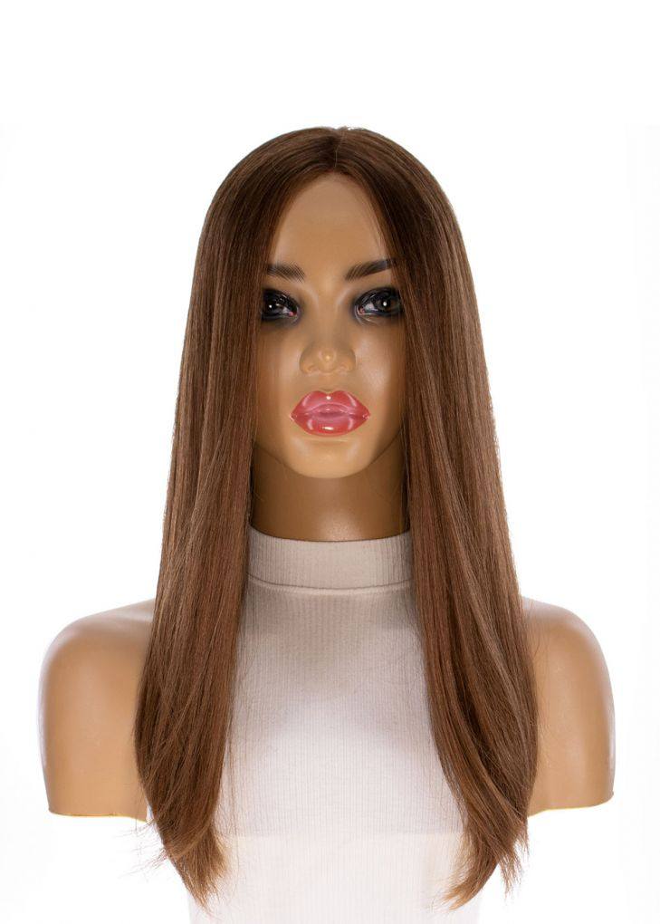 20" Divine Luxe Lace Top Wig #12 Warm Light Brown