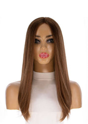 20" Divine Luxe Lace Top Wig #12 Warm Light Brown