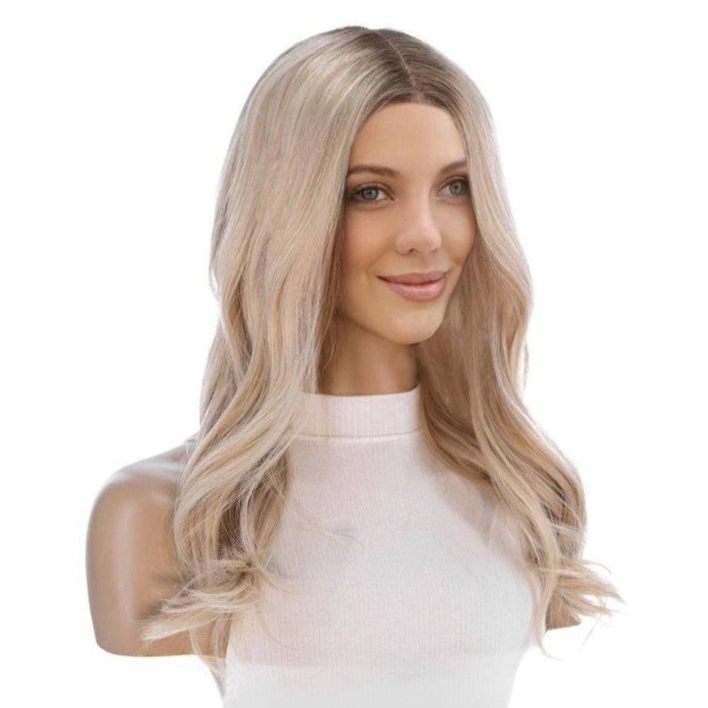 20" Divine Lace Top Wig Platinum Blonde