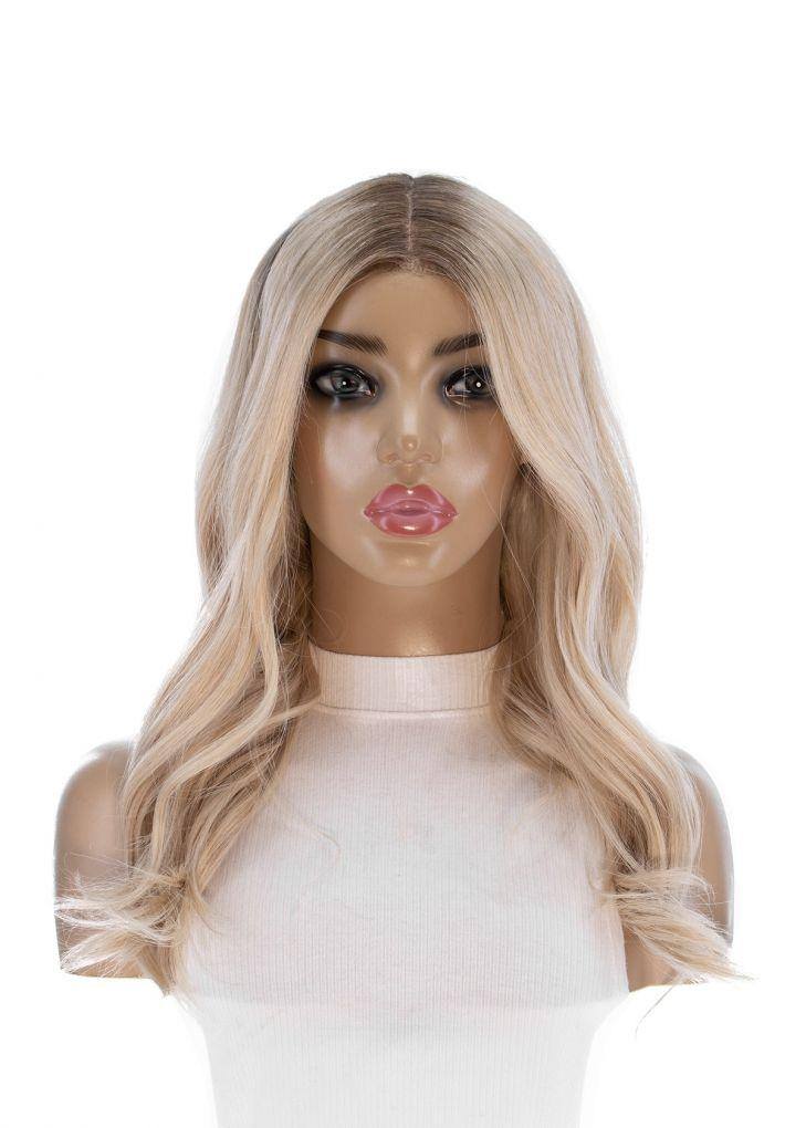 20" Divine Lace Top Wig Platinum Blonde