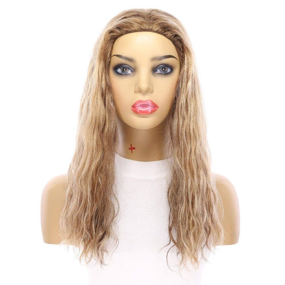 20" 3/4 Bandfall Wig Medium Blonde Wavy
