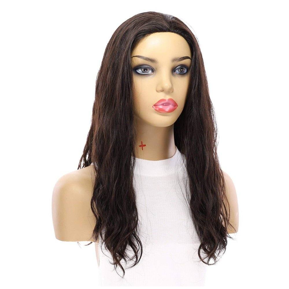 20 3 4 Bandfall Wig Soft Black Wavy Milano Wigs Collection