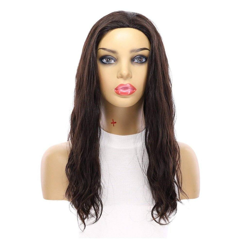 20 3 4 Bandfall Wig Soft Black Wavy Milano Wigs Collection