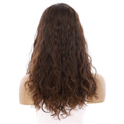 20" Divine Luxe Lace Top Wig #5 Warm Dark Brown Wavy