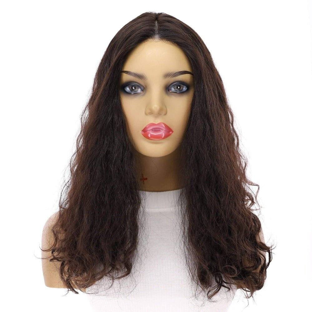 20" Luxe Silk Top Wig #2 Neutral Dark Brown Wavy