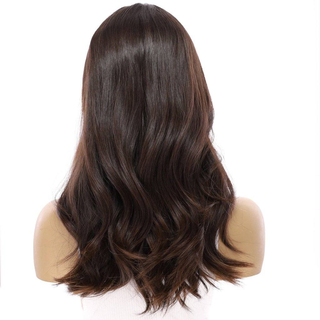 20" Divine Luxe Lace Top Wig #4 Dark Brown