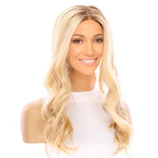 20" Onyx Silk Top Topper Golden Blonde