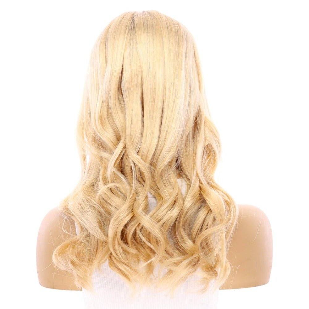 20" Onyx Silk Top Topper Golden Blonde