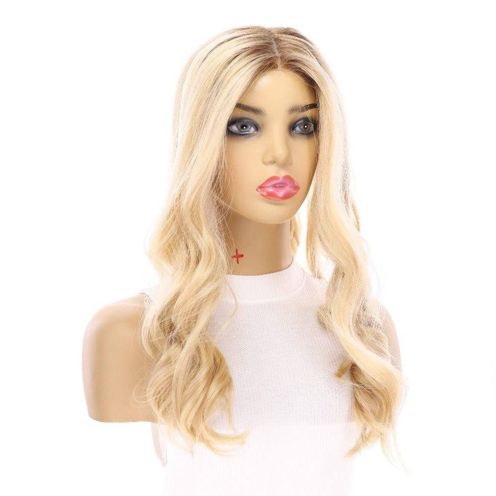 20" Onyx Silk Top Topper Golden Blonde