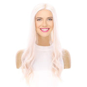 20" Onyx Silk Top Topper Ice Blonde