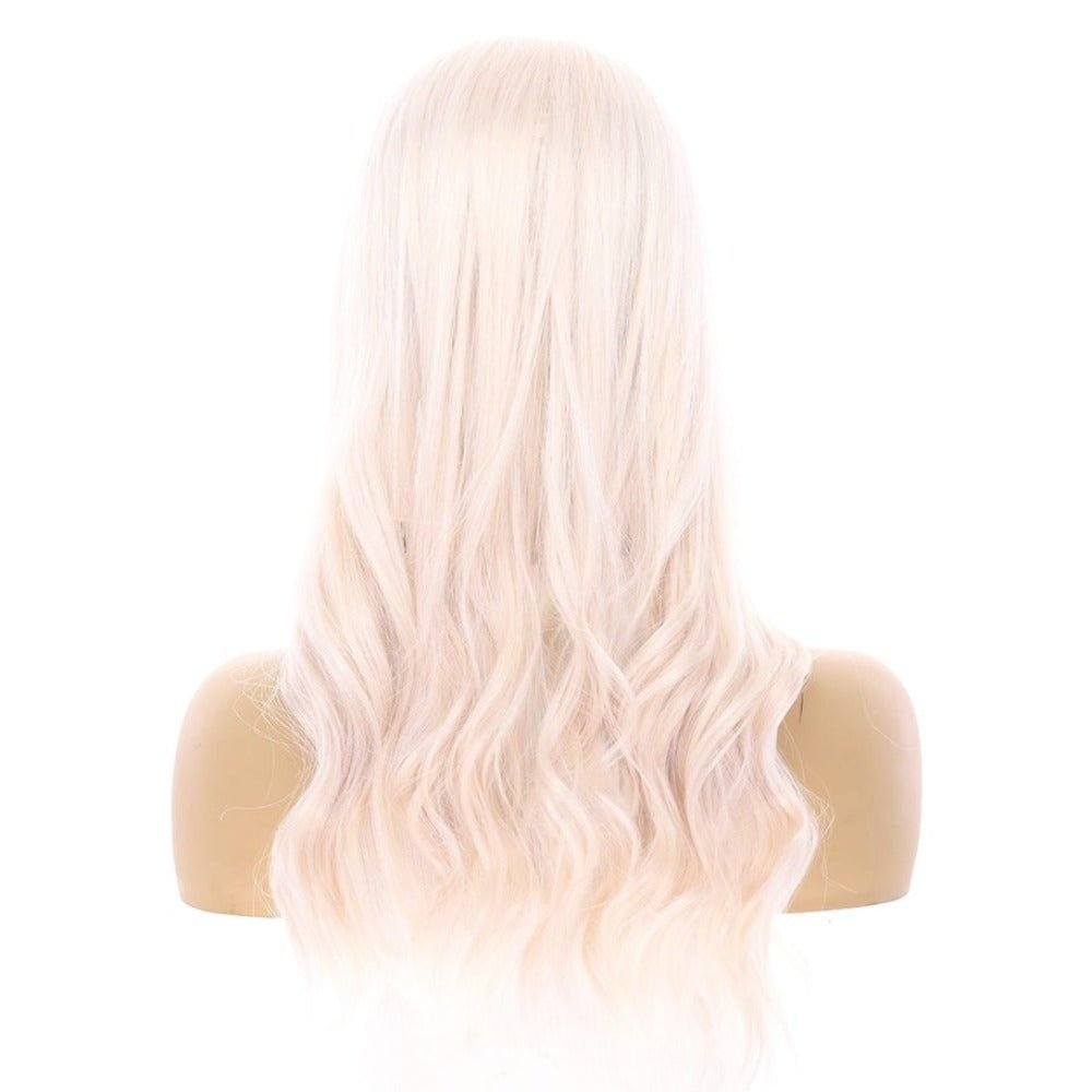 20" Onyx Silk Top Topper Ice Blonde