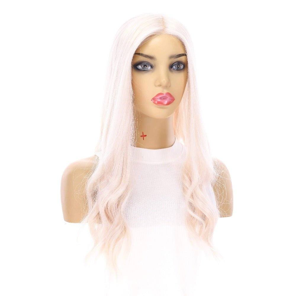 20" Onyx Silk Top Topper Ice Blonde