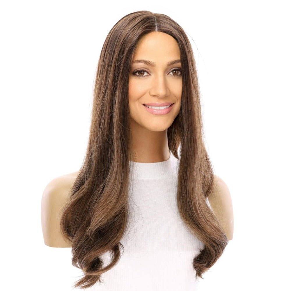 20" Onyx Silk Top Topper Medium Brown Babylight