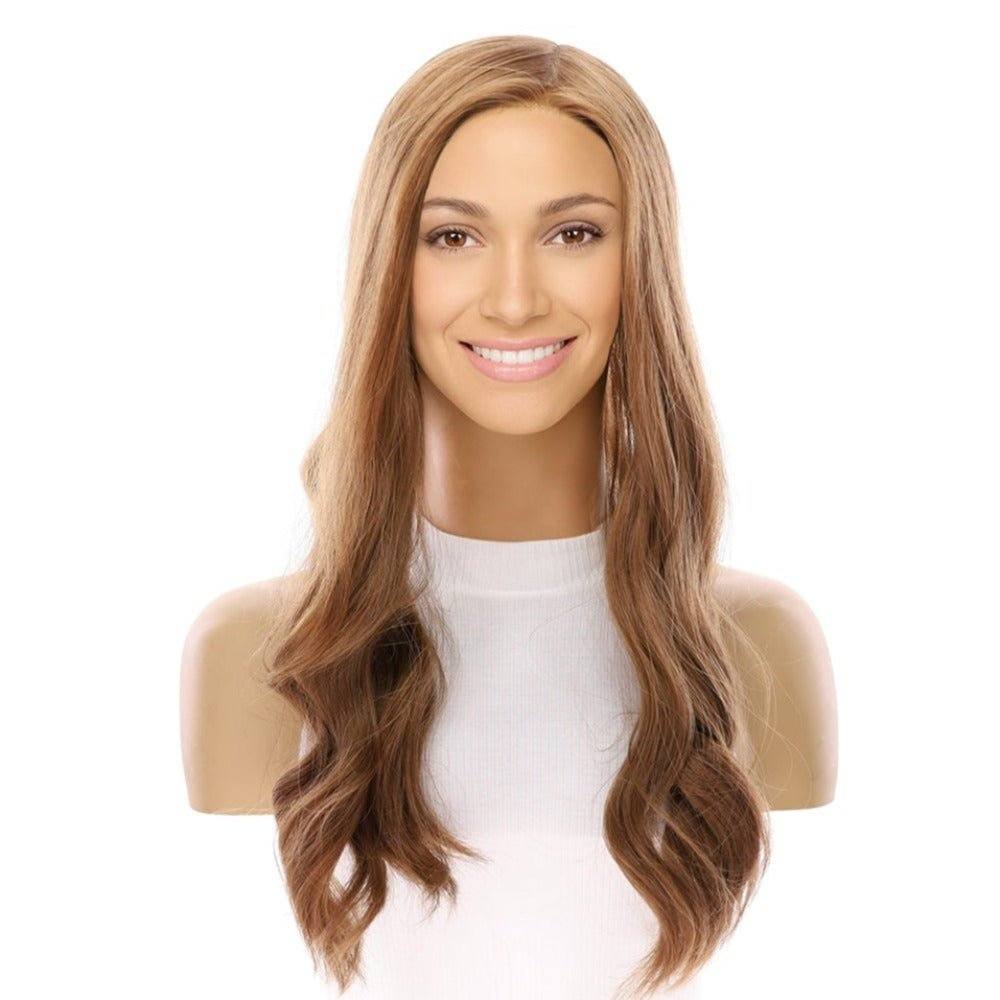 20" Onyx Silk Top Topper Strawberry Blonde
