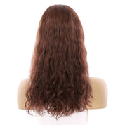 20" Princess Silk Top Wig Auburn Wavy