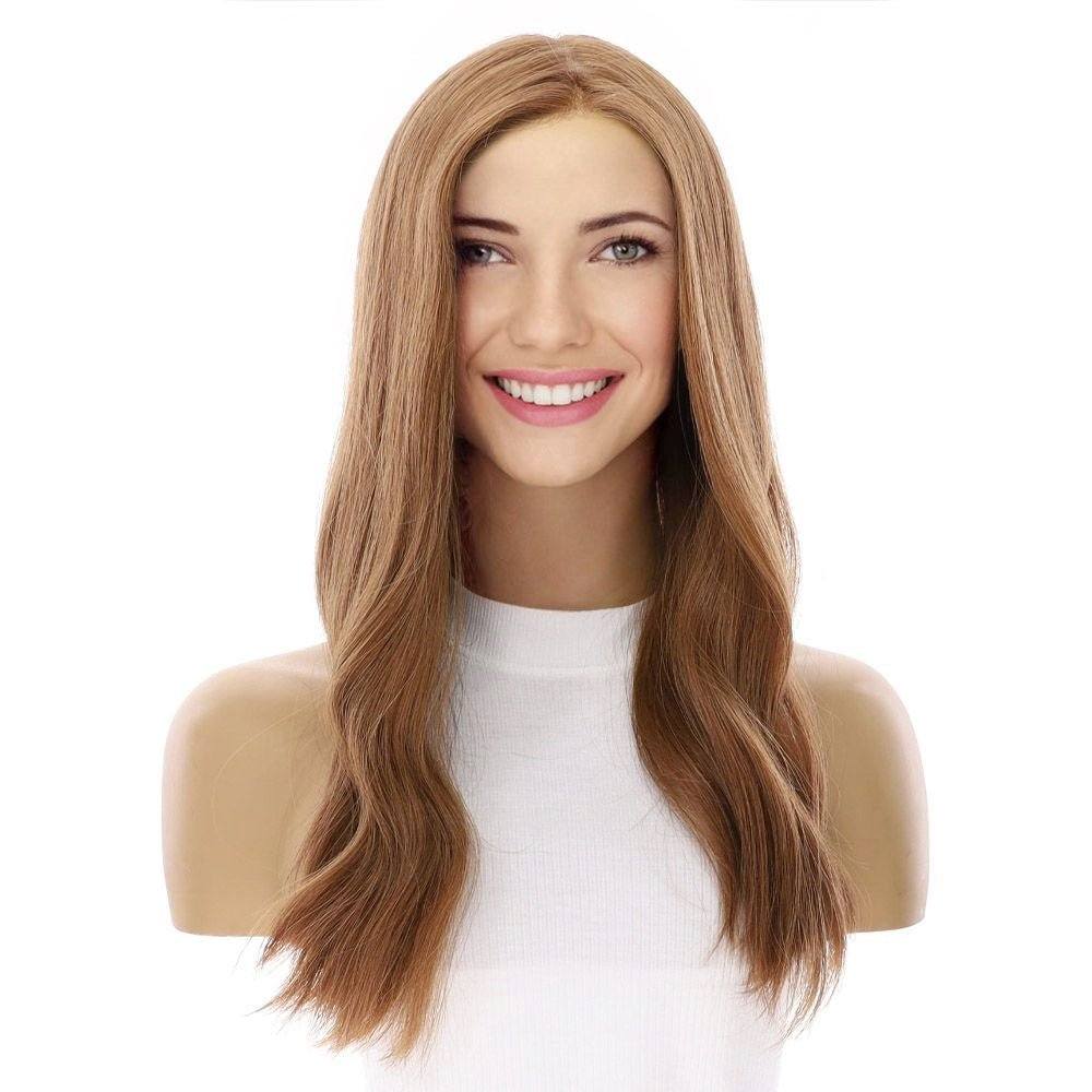20" Princess Silk Top Wig Strawberry Blonde