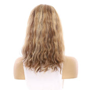 20" Princess Silk Top Wig Medium Blonde Wavy