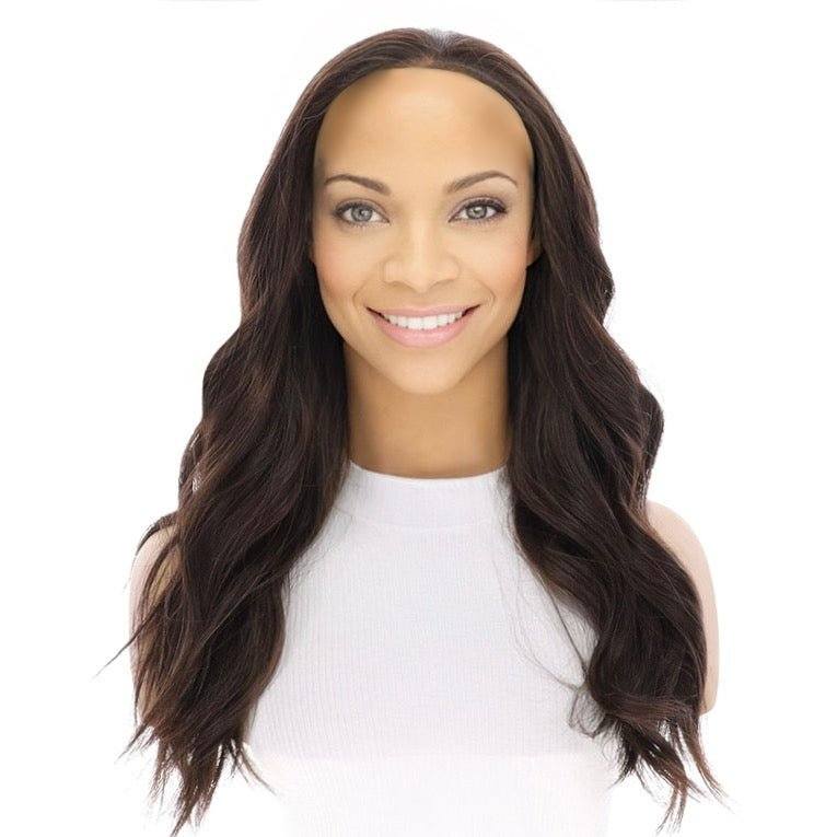 20" 3/4 Bandfall Wig Dark Brown