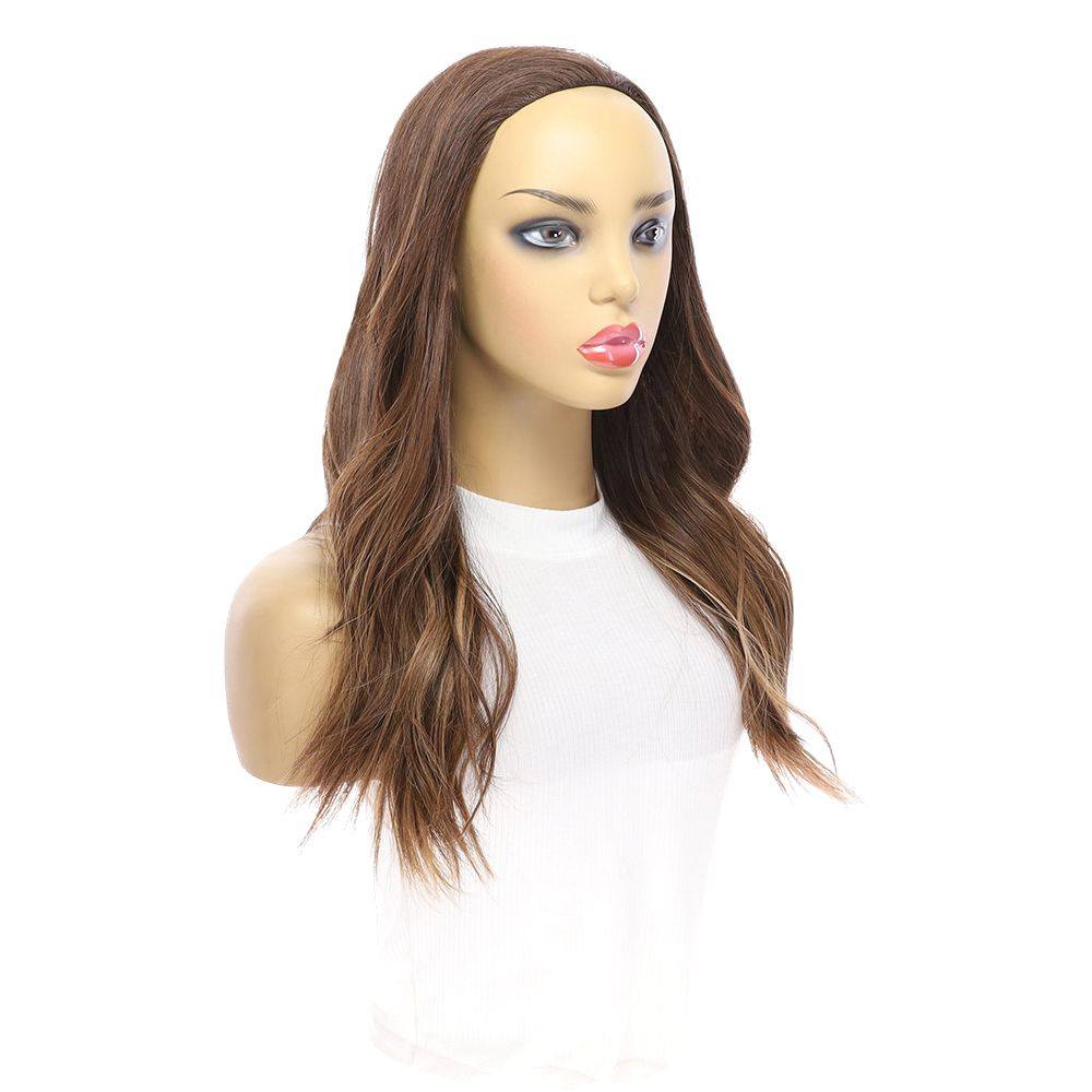 20" 3/4 Bandfall Wig Medium Brown Balayage