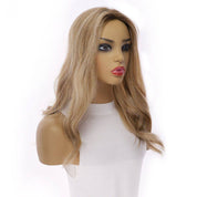20" Diamond Mono Top Topper Ash Blonde