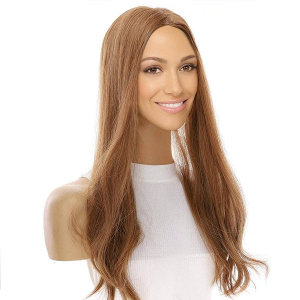 20" Diamond Mono Top Topper Strawberry Blonde
