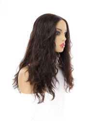 20" Divine Luxe Lace Top Wig #1B Black Wavy