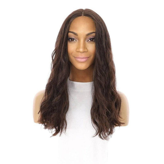 20" Divine Luxe Lace Top Wig #2 Neutral Dark Brown Wavy