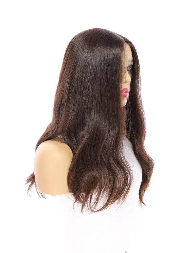 20" Divine Luxe Lace Top Wig #4 Dark Brown