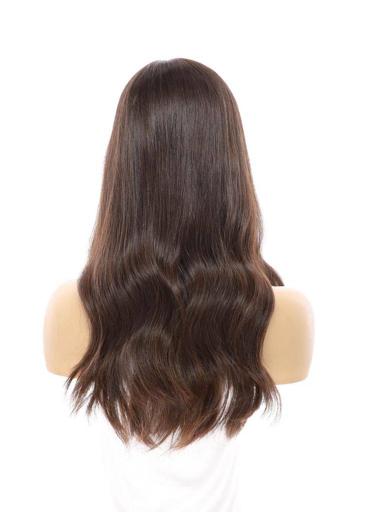 20" Divine Luxe Lace Top Wig #4 Dark Brown