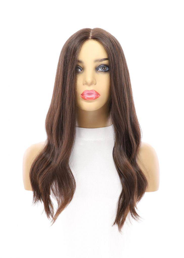 20" Divine Luxe Lace Top Wig #4 Dark Brown