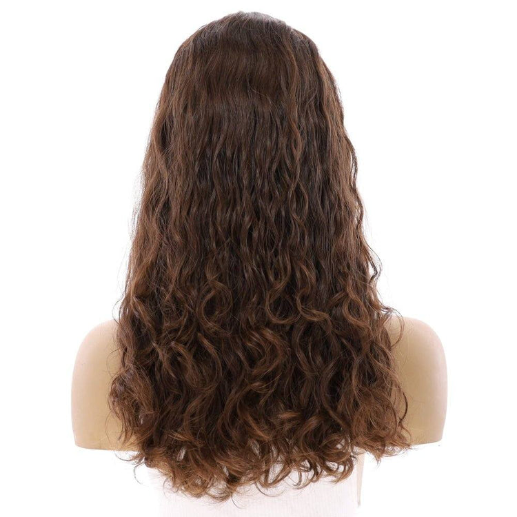 20" Divine Luxe Lace Top Wig #6 Neutral Medium Brown Wavy