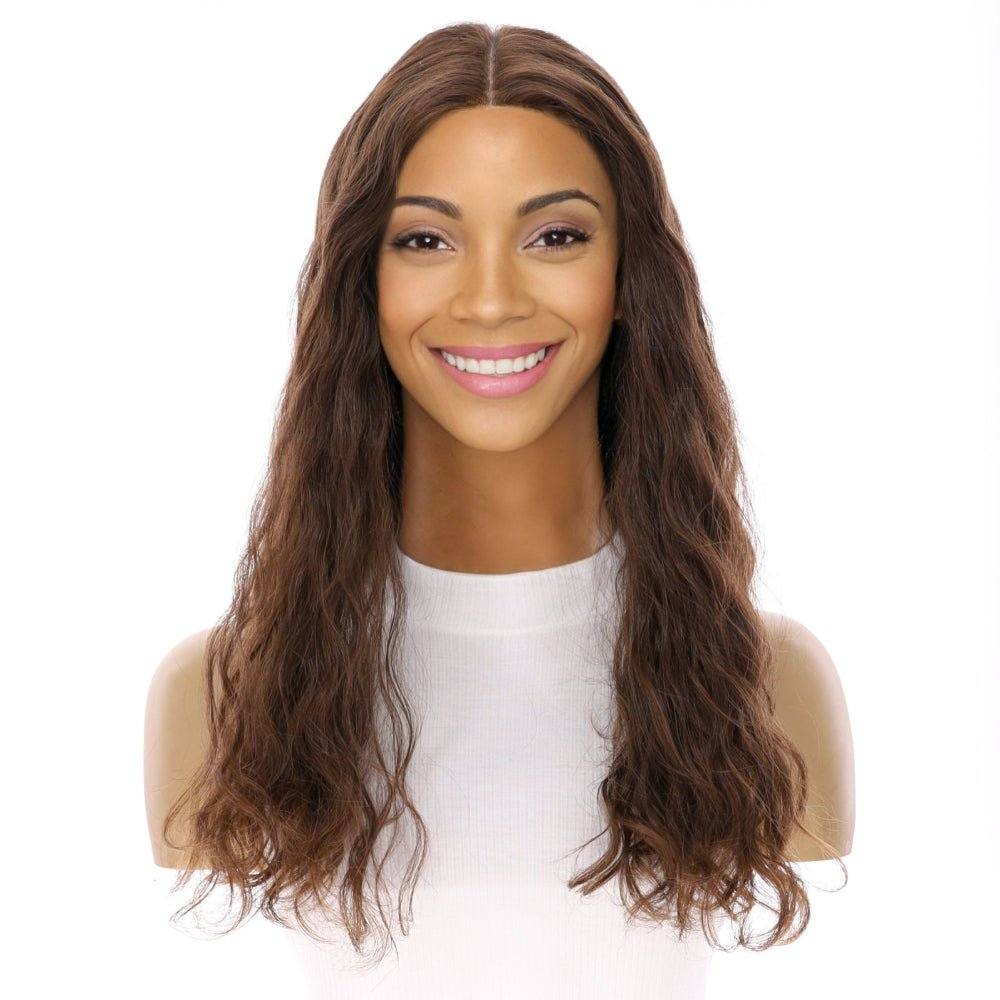 20" Divine Luxe Lace Top Wig #6 Neutral Medium Brown Wavy