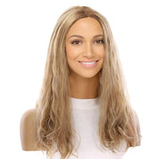 20" Divine Lace Top Wig Ash Blonde Wavy