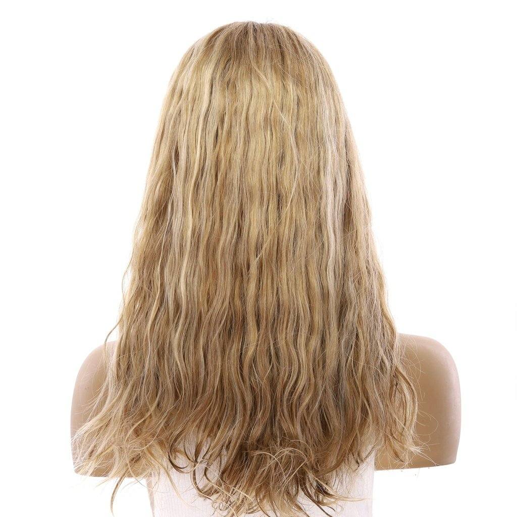 20" Divine Lace Top Wig Ash Blonde Wavy