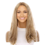 20" Divine Lace Top Wig Ash Blonde Wavy