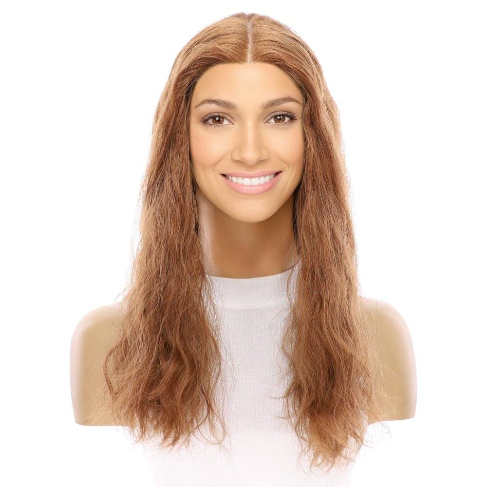 20" Divine Lace Top Wig Copper Wavy