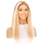 20" Divine Lace Top Wig Golden Blonde Wavy