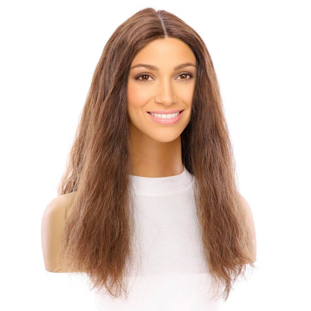 20" Divine Lace Top Wig Medium Brown Babylight Wavy