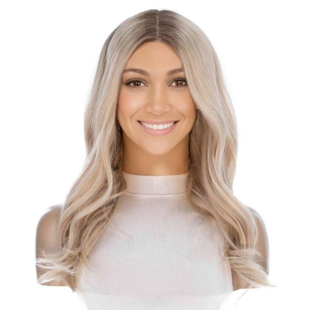20" Divine Lace Top Wig Platinum Blonde