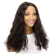 20" Divine Lace Top Wig Soft Black Wavy