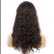 20" Divine Lace Top Wig Soft Black Wavy