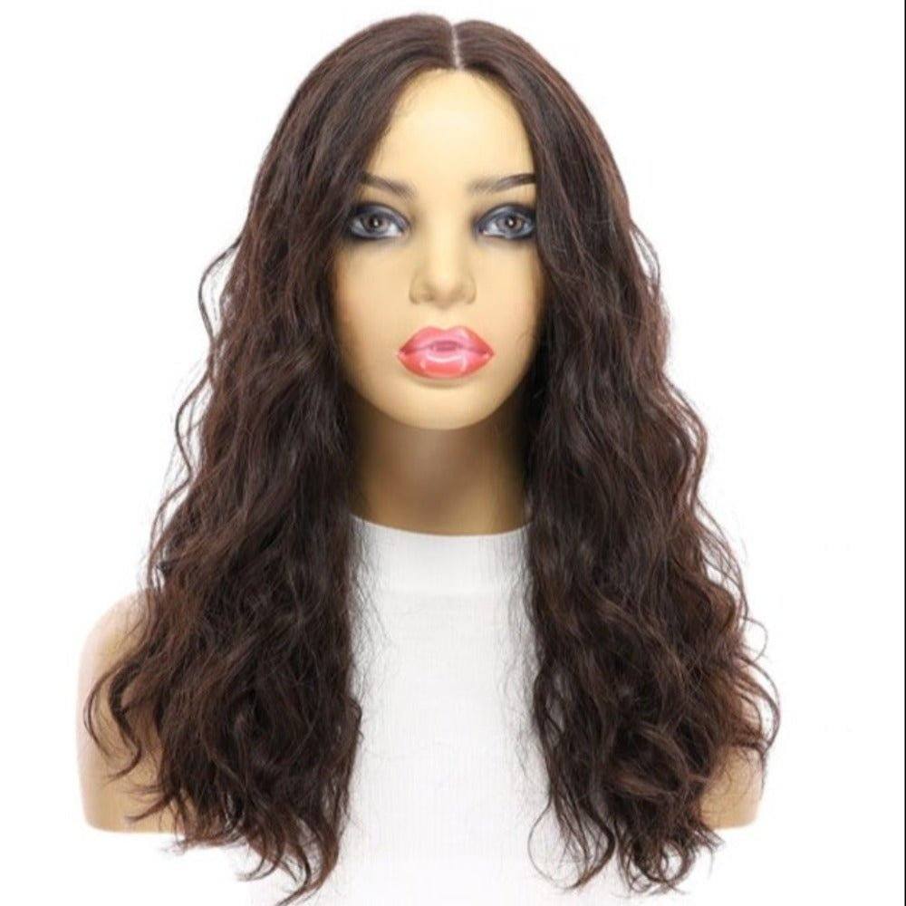 20" Divine Lace Top Wig Soft Black Wavy