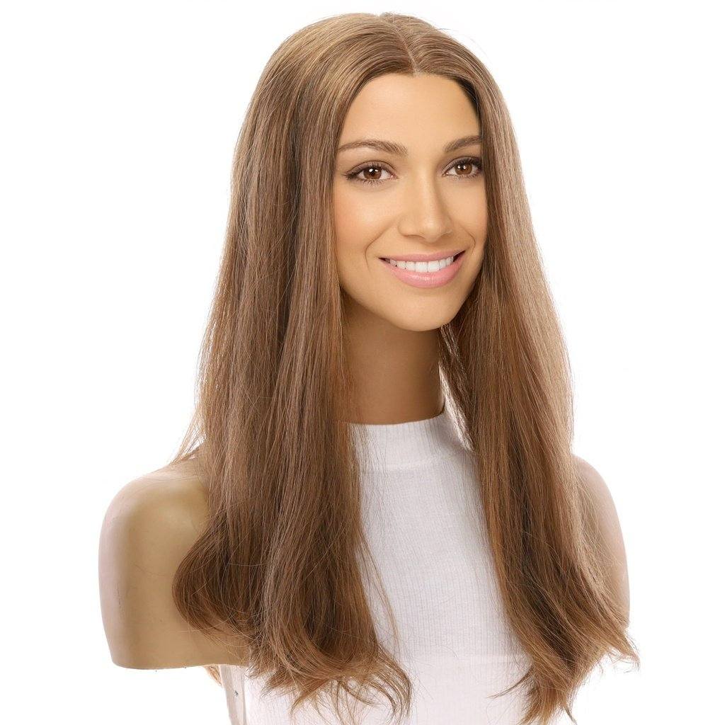 20" Divine Luxe Lace Top Topper #14 Warm Dark Blonde