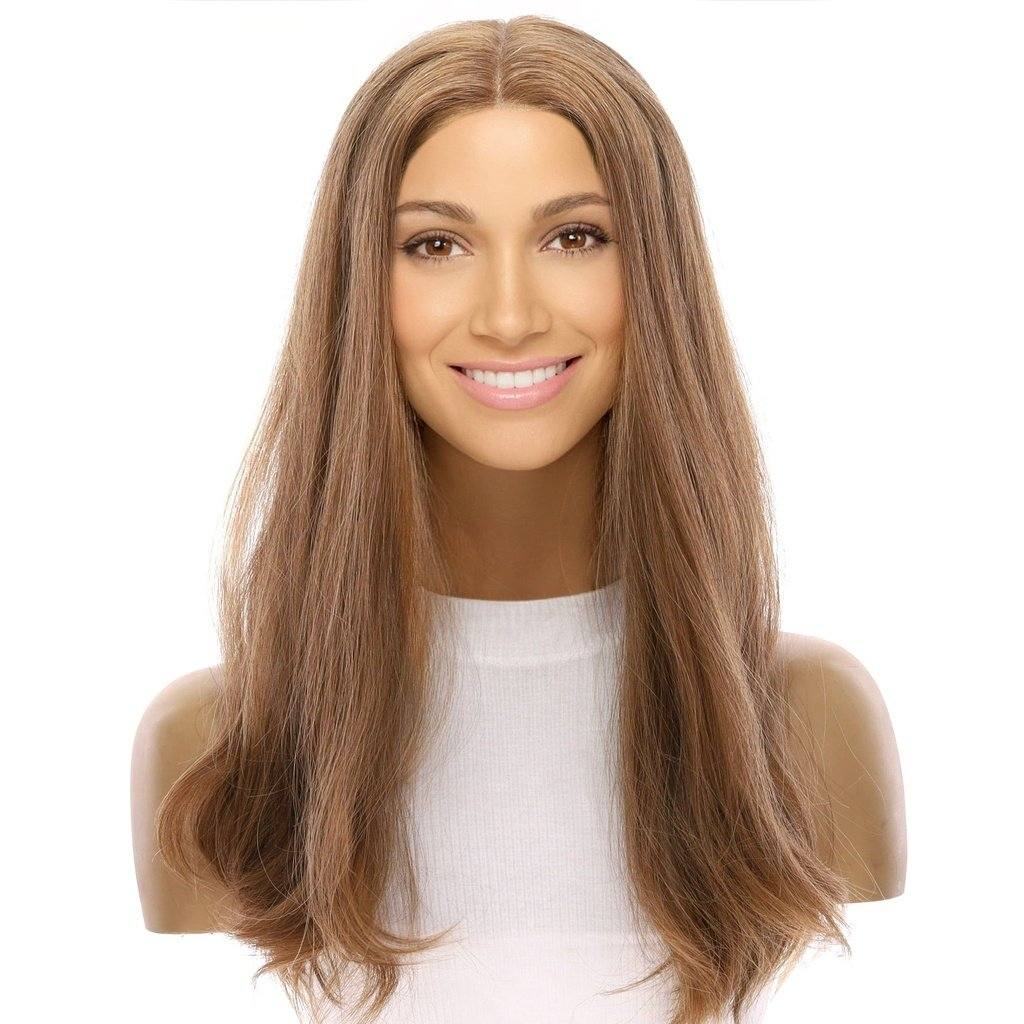 20" Divine Luxe Lace Top Topper #14 Warm Dark Blonde