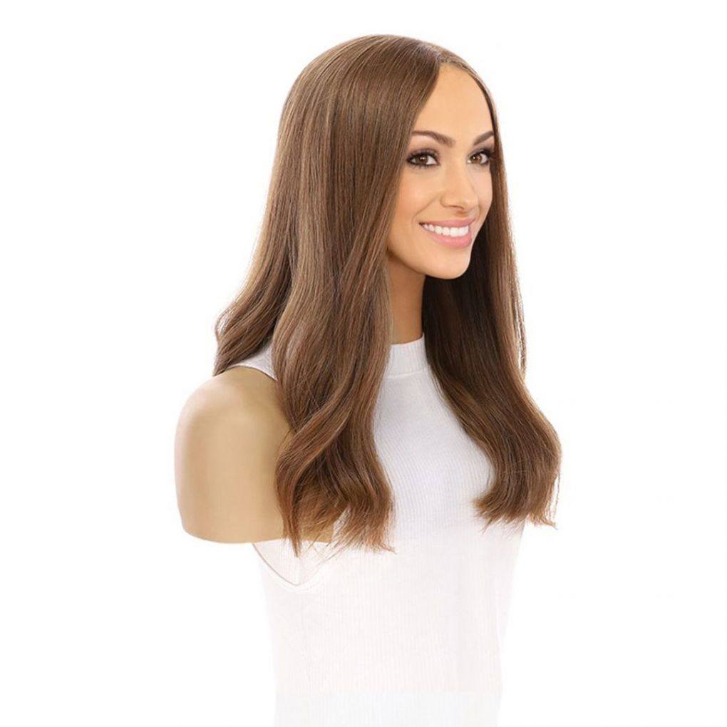 20" Divine Luxe Lace Top Topper #10 Neutral Light Brown