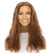 20" Divine Lace Top Topper Strawberry Blonde Wavy